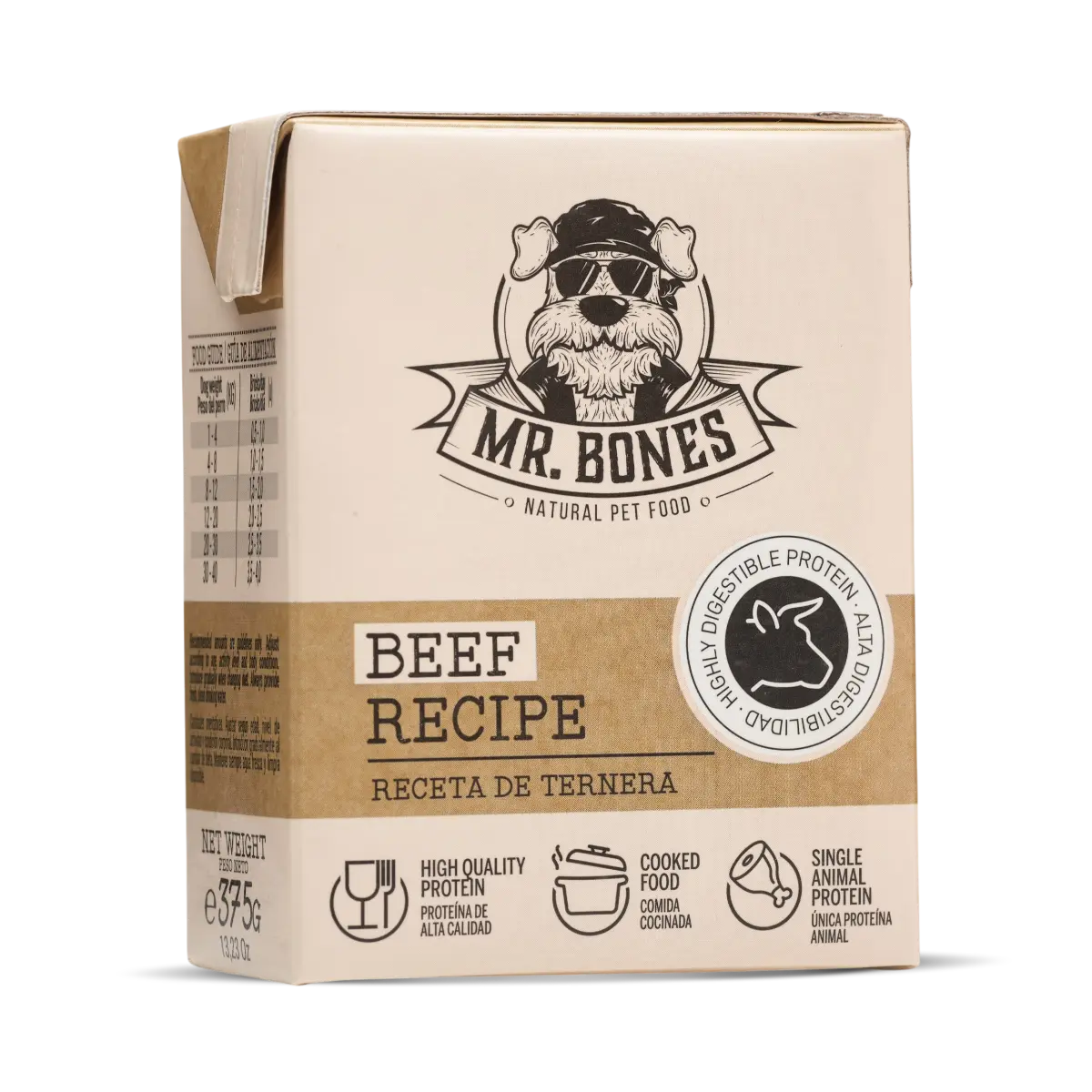 Comida Cozinhada para cães. Receita de Carne de Vaca e legumes