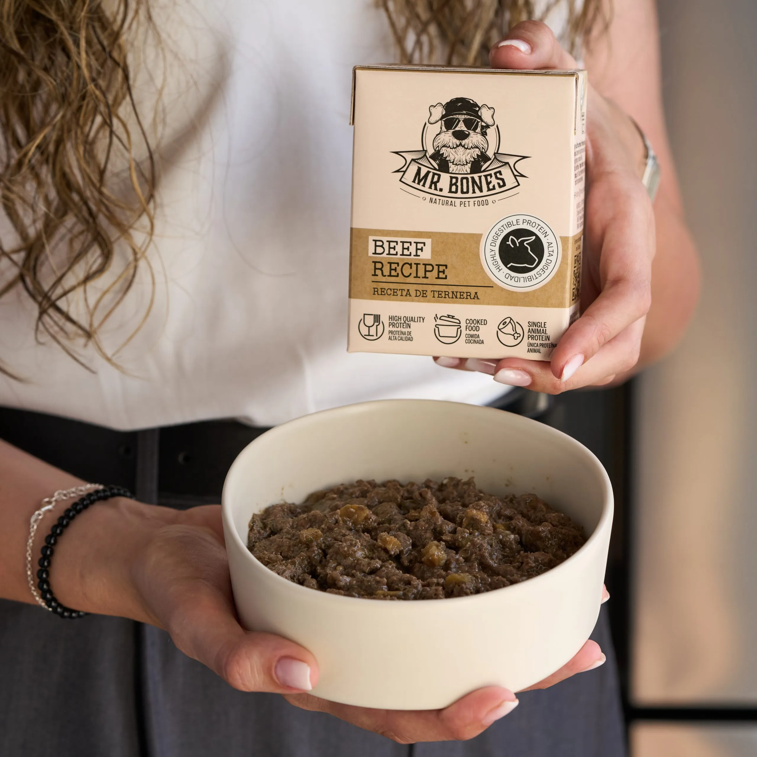 Comida Cozinhada para cães. Receita de Carne de Vaca e legumes - Image 3